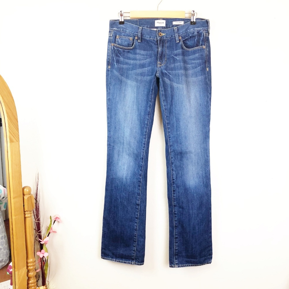 Madewell Bootlegger Mid Wash Jeans 28x34